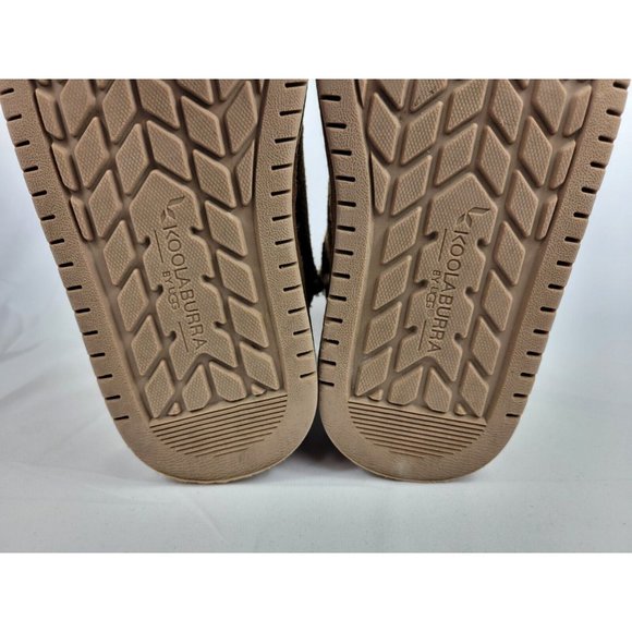 Koolaburra by Ugg Victoria Suede Leather Boots Youth Girls Size 11 Brown 1090330 - Picture 11 of 12